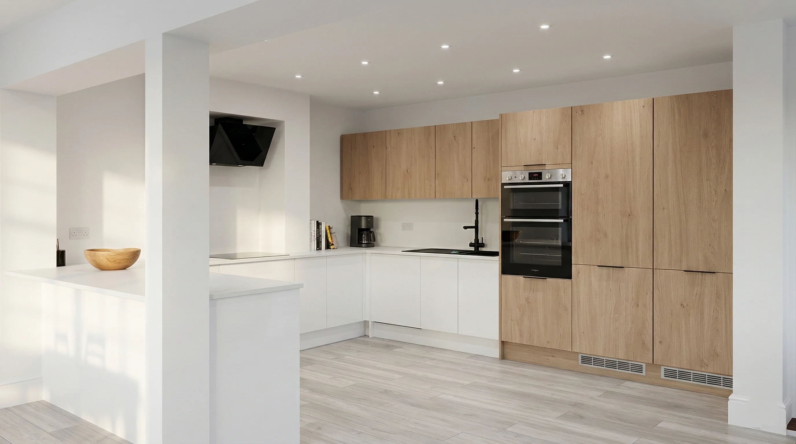 Modern kitchen renovation in Torbay and South Devon